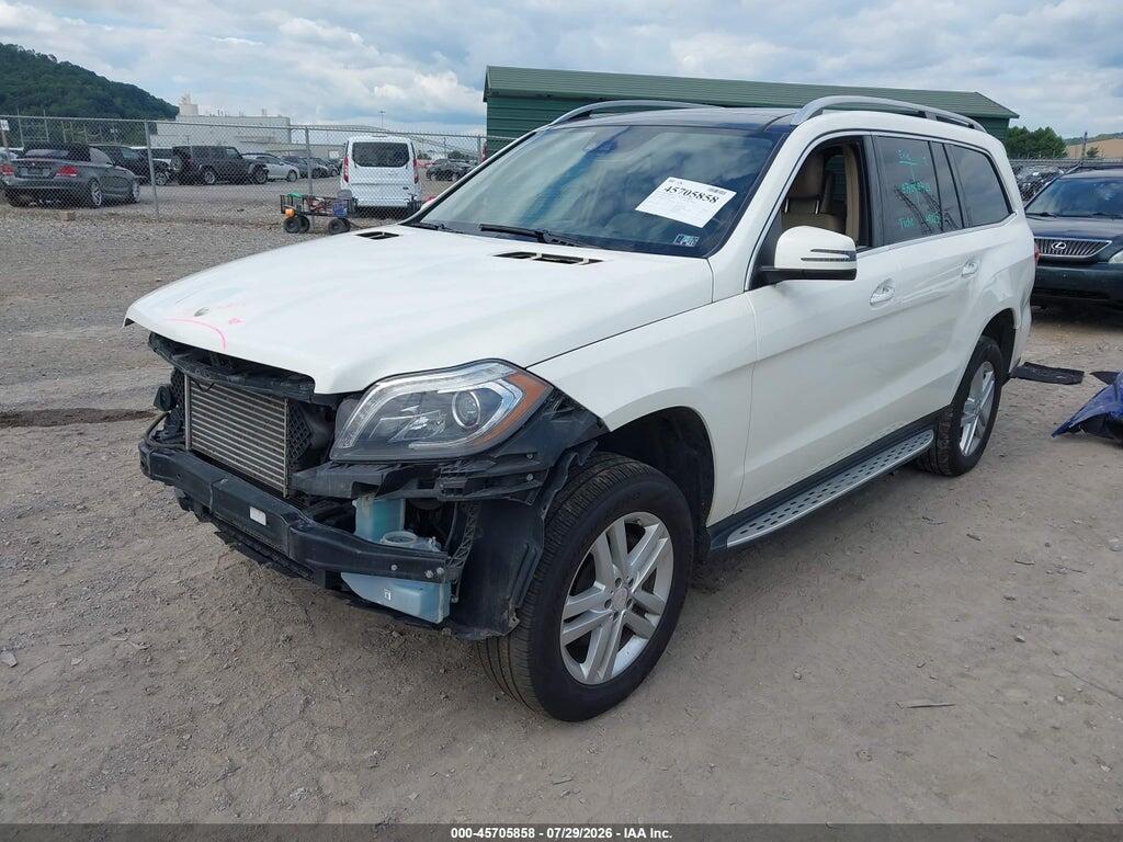 4JGDF2EE0EA331044 2014 MERCEDES-BENZ GL 350 BLUETEC photo no. 2