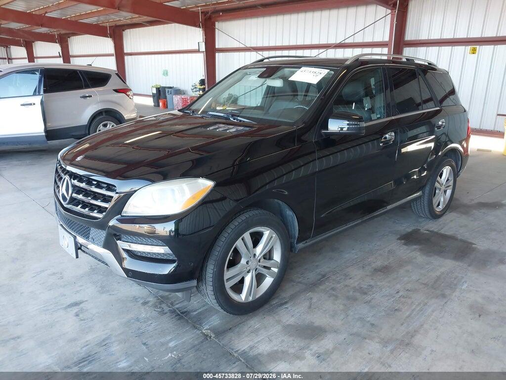 4JGDA5HB1EA293213 2014 MERCEDES-BENZ ML 350 photo no. 2
