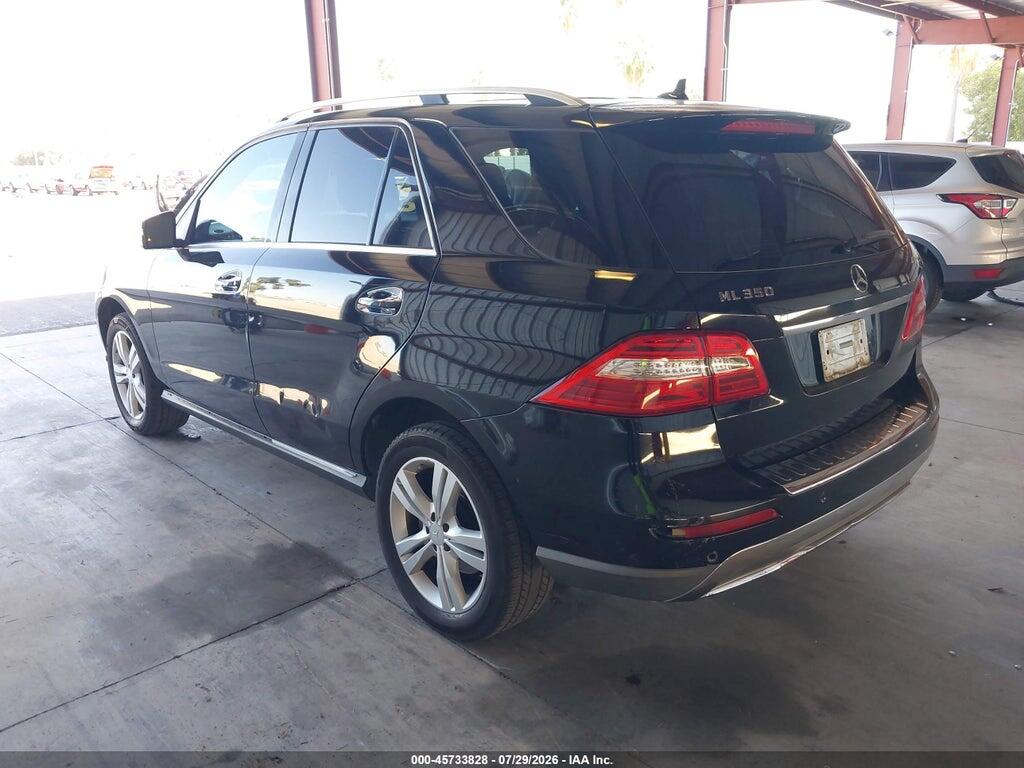 4JGDA5HB1EA293213 2014 MERCEDES-BENZ ML 350 photo no. 3