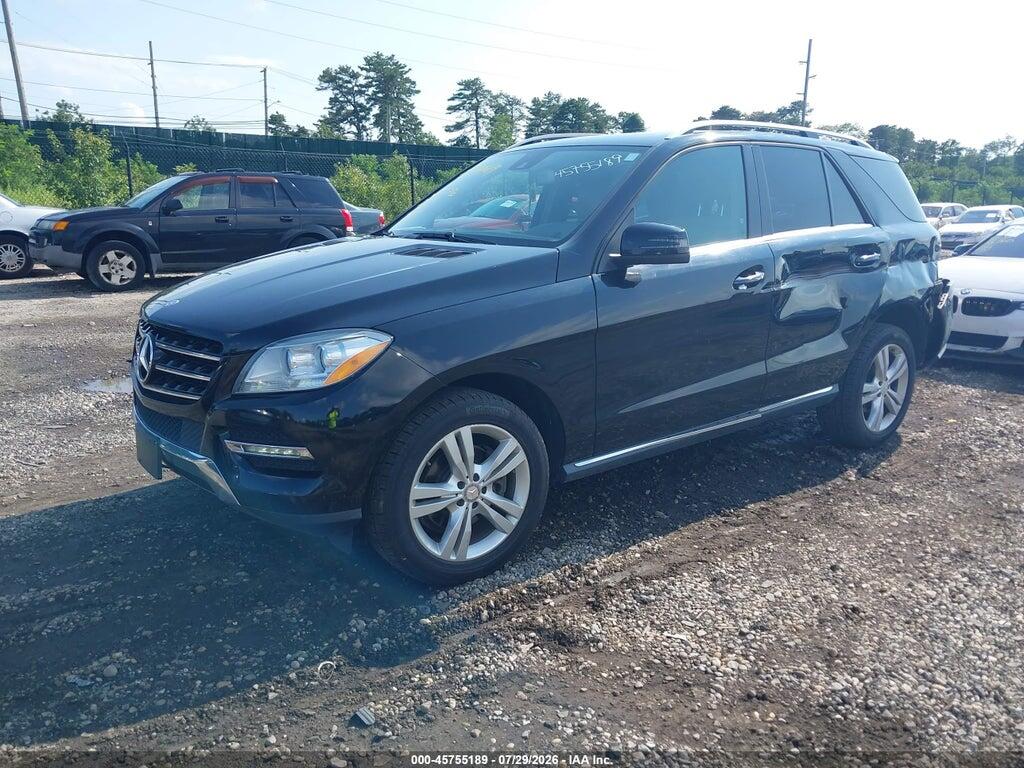 4JGDA5HB6EA397986 2014 MERCEDES-BENZ ML 350 photo no. 2