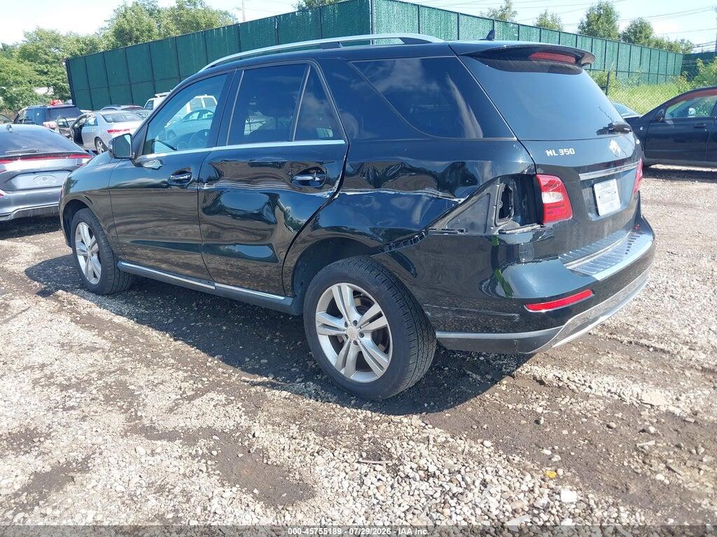 4JGDA5HB6EA397986 2014 MERCEDES-BENZ ML 350 photo no. 3