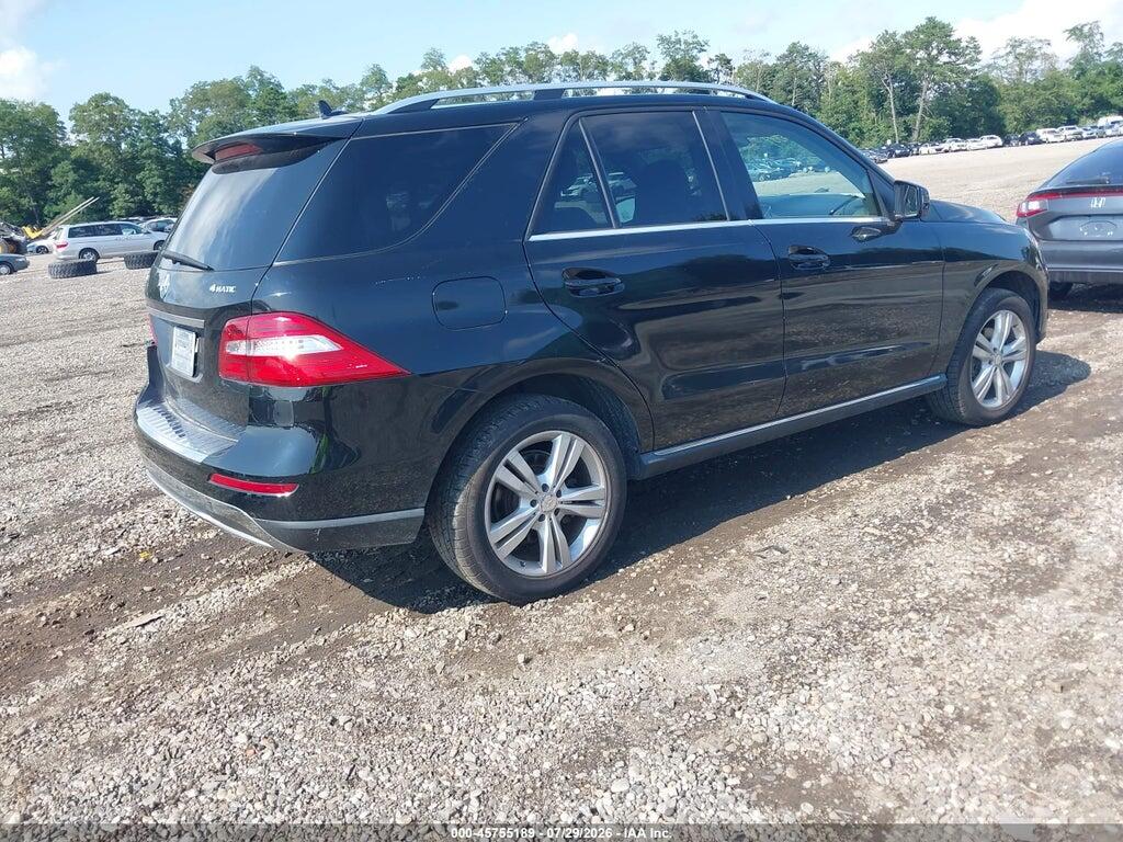 4JGDA5HB6EA397986 2014 MERCEDES-BENZ ML 350 photo no. 4