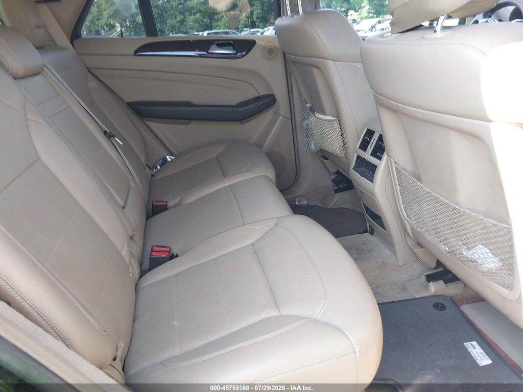 4JGDA5HB6EA397986 2014 MERCEDES-BENZ ML 350 photo no. 8