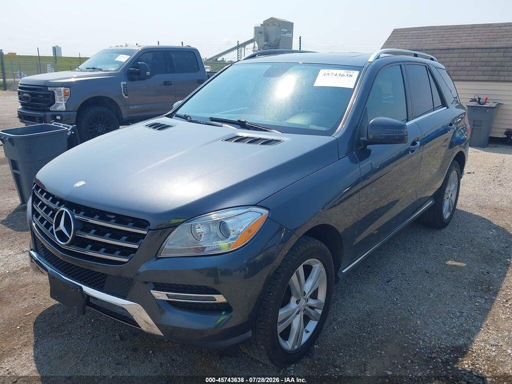 4JGDA5HB4EA269617 2014 MERCEDES-BENZ ML 350 photo no. 2