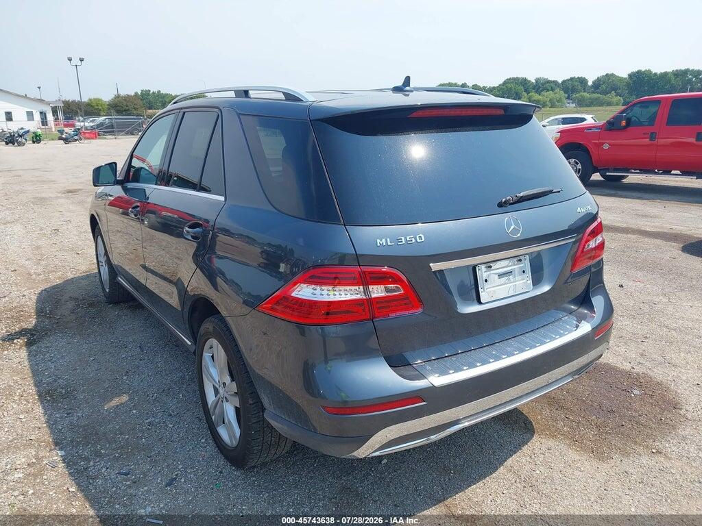 4JGDA5HB4EA269617 2014 MERCEDES-BENZ ML 350 photo no. 3