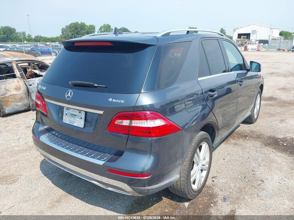 4JGDA5HB4EA269617 2014 MERCEDES-BENZ ML 350 photo no. 4