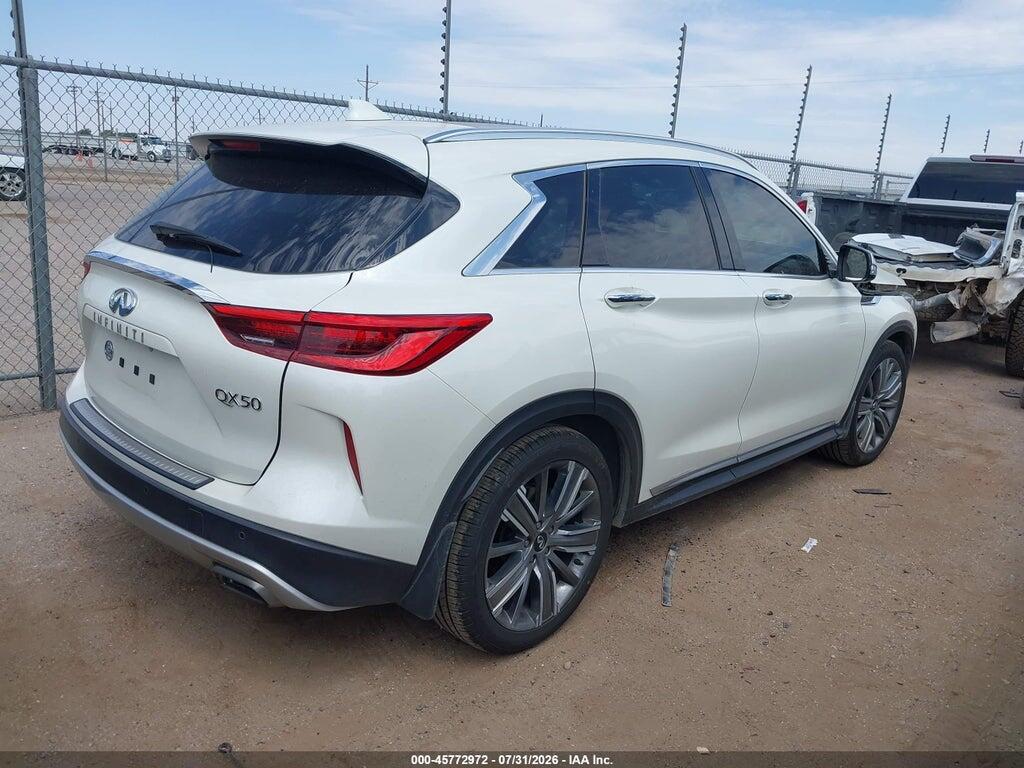 3PCAJ5CA9MF111902 2021 INFINITI QX50 photo no. 4