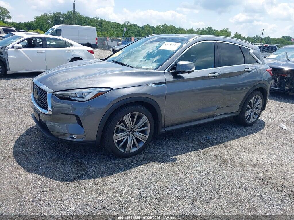 3PCAJ5CB5MF120556 2021 INFINITI QX50 photo no. 2
