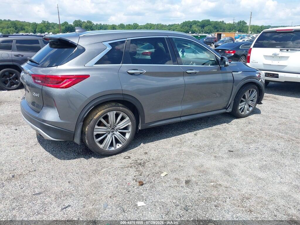 3PCAJ5CB5MF120556 2021 INFINITI QX50 photo no. 4