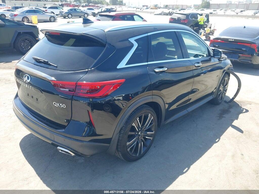 3PCAJ5BA4MF111520 2021 INFINITI QX50 photo no. 4