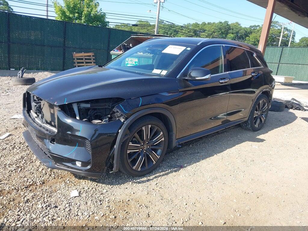 3PCAJ5BB2MF100900 2021 INFINITI QX50 photo no. 2