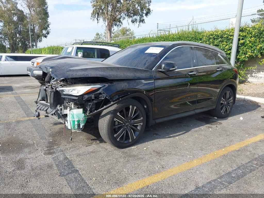 3PCAJ5BA5MF110134 2021 INFINITI QX50 photo no. 2
