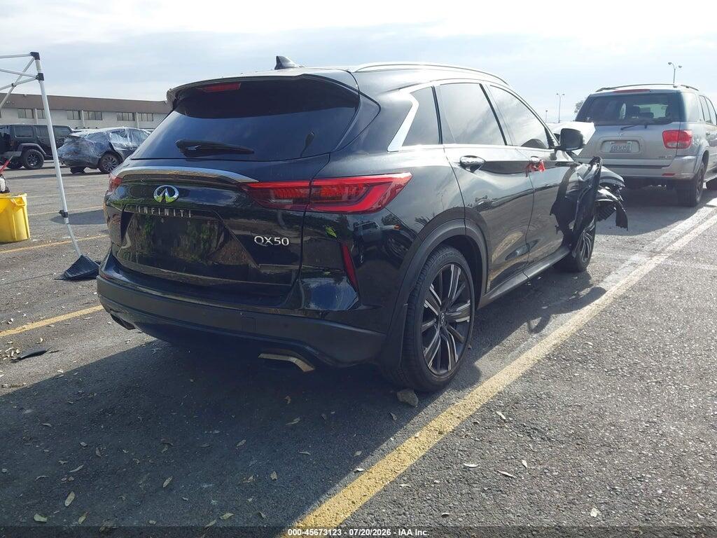 3PCAJ5BA5MF110134 2021 INFINITI QX50 photo no. 4