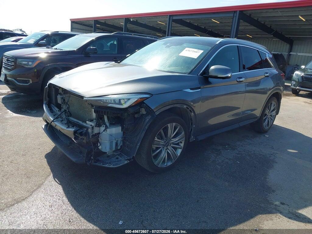 3PCAJ5CB1MF120702 2021 INFINITI QX50 photo no. 2