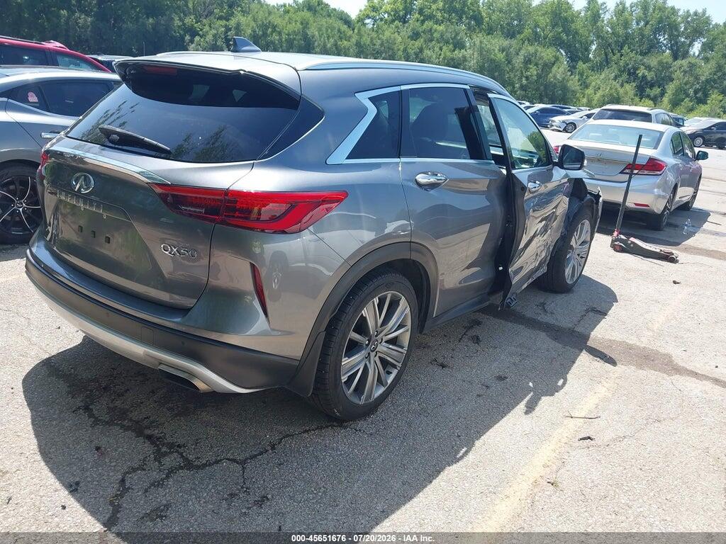 3PCAJ5CA1MF100117 2021 INFINITI QX50 photo no. 4