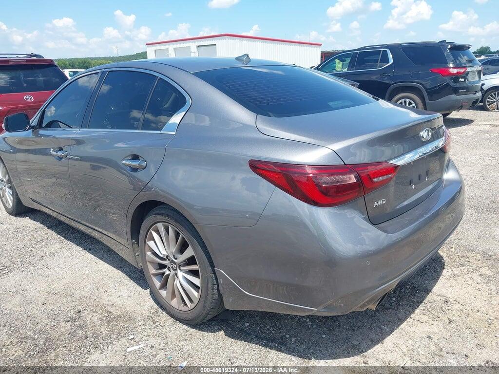 JN1EV7BR5MM751415 2021 INFINITI Q50 photo no. 3