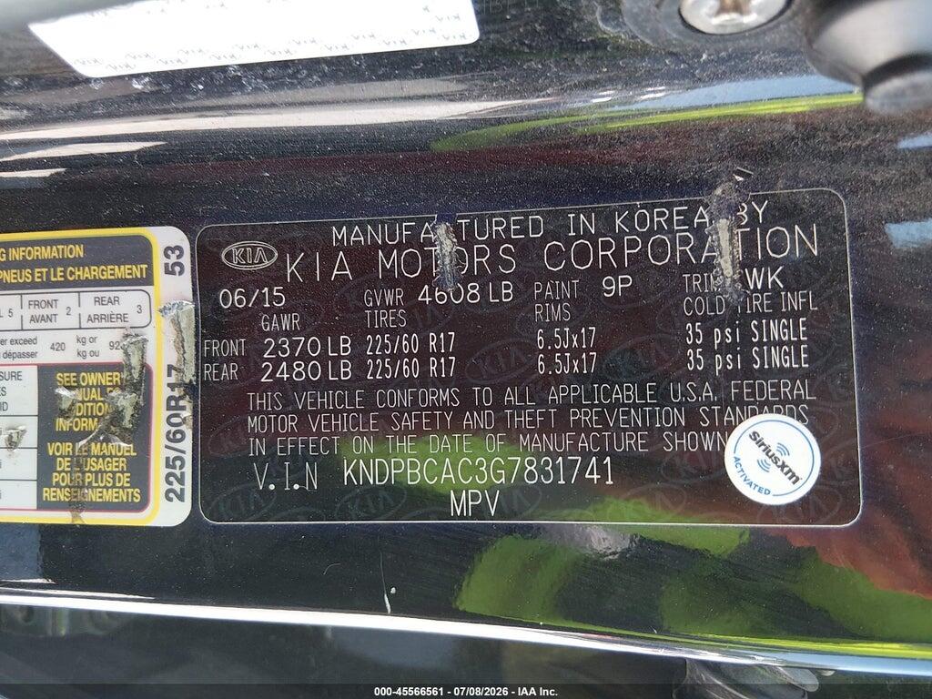 KNDPBCAC3G7831741 2016 KIA SPORTAGE photo no. 9