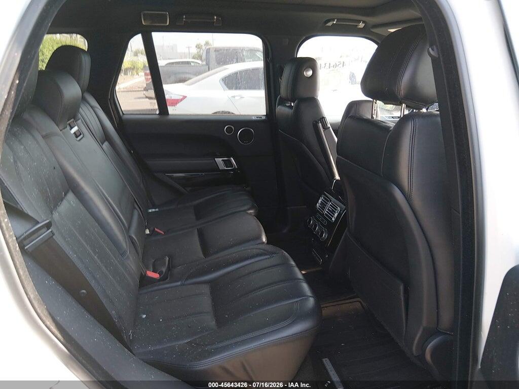 SALGS2VF1GA266853 2016 LAND ROVER RANGE ROVER photo no. 8
