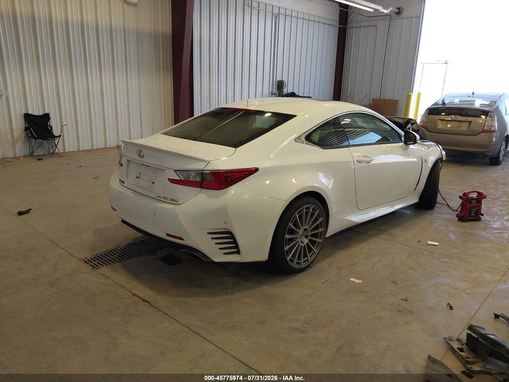 JTHSE5BC3H5008427 2017 LEXUS RC 350 photo no. 4