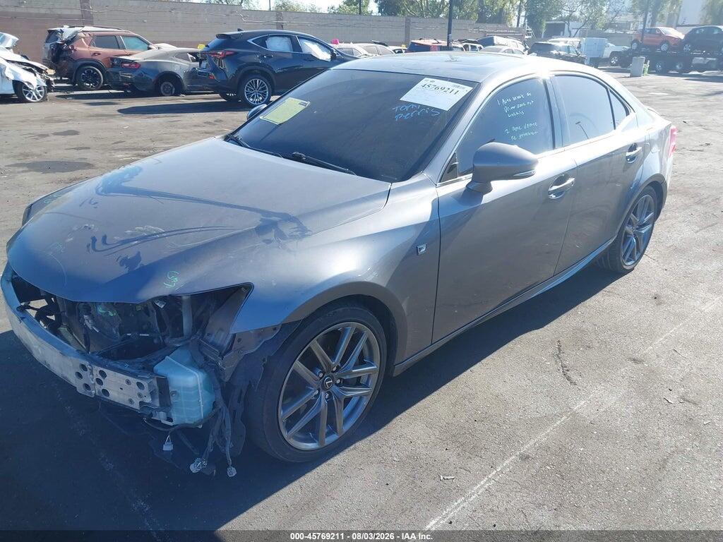 JTHBA1D23H5047205 2017 LEXUS IS 200T photo no. 2
