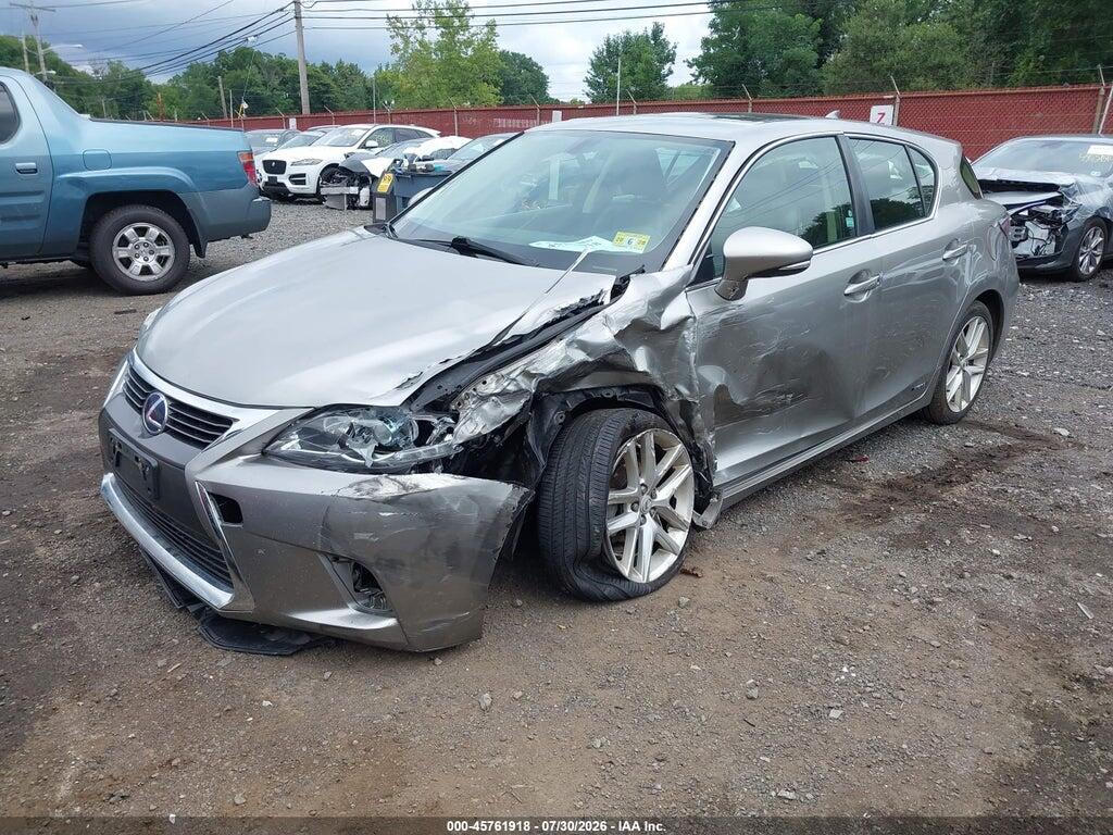 JTHKD5BH2H2289037 2017 LEXUS CT 200H photo no. 2