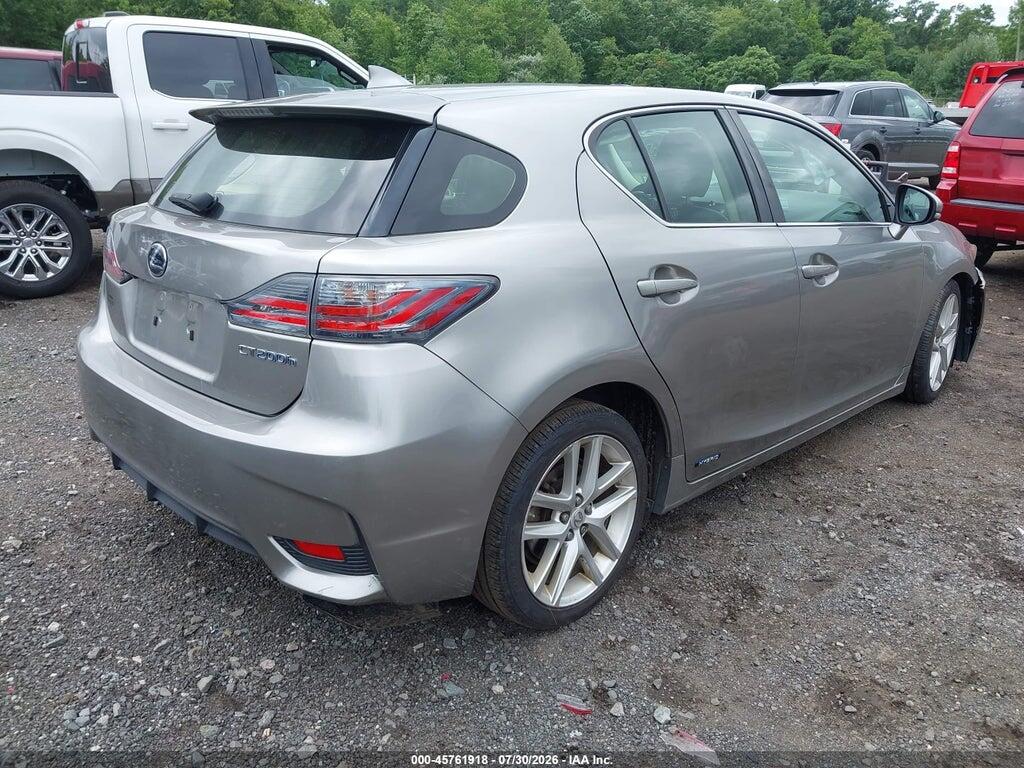 JTHKD5BH2H2289037 2017 LEXUS CT 200H photo no. 4