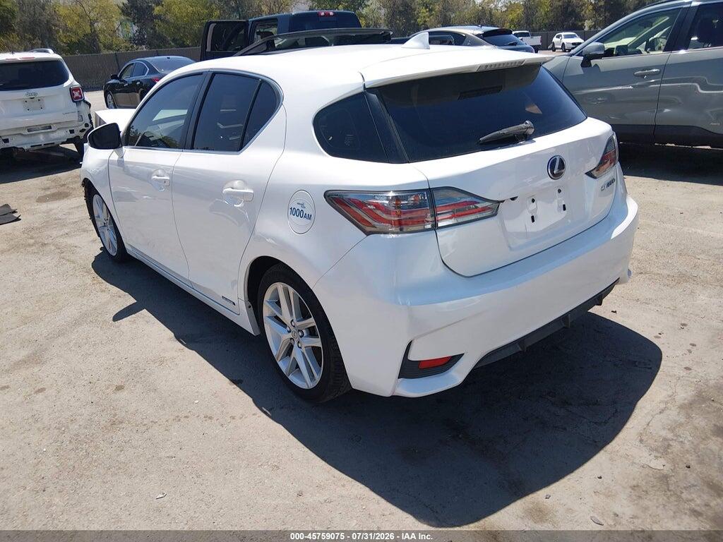 JTHKD5BH5H2296161 2017 LEXUS CT 200H photo no. 3