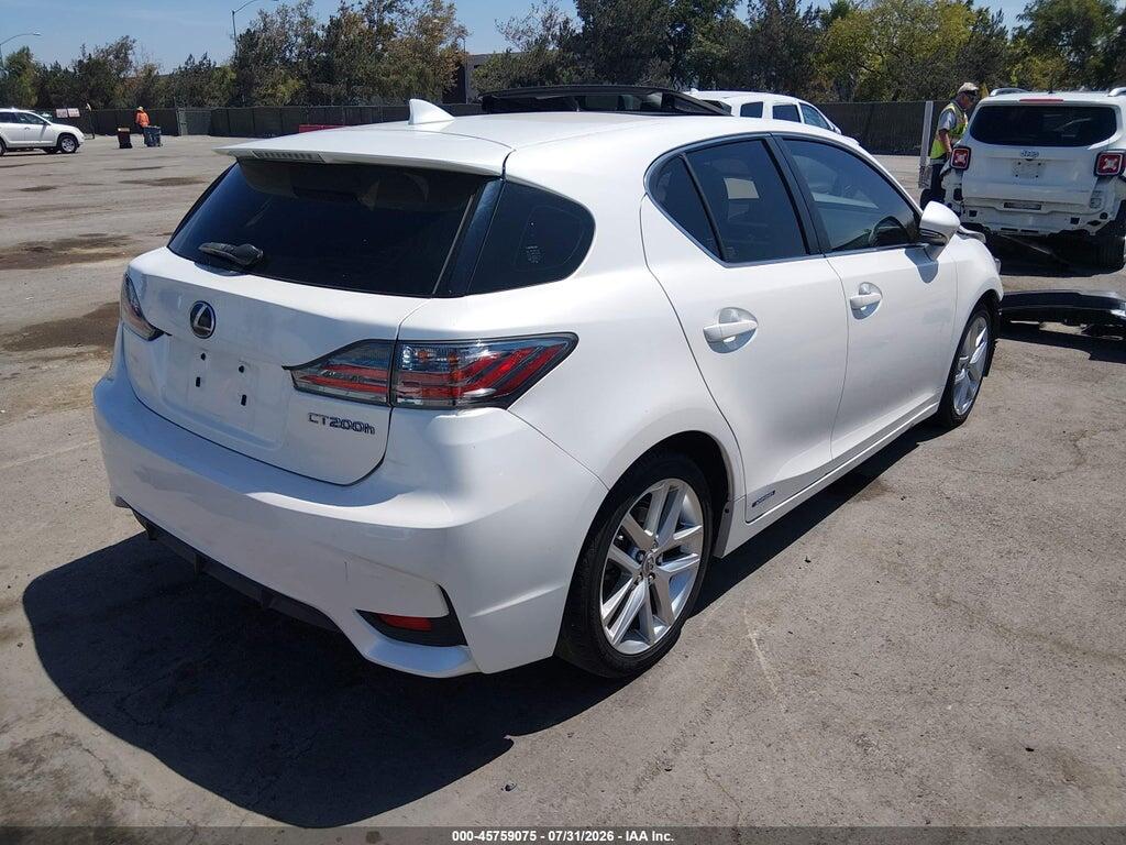 JTHKD5BH5H2296161 2017 LEXUS CT 200H photo no. 4