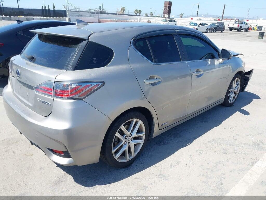 JTHKD5BH1H2290616 2017 LEXUS CT 200H photo no. 4