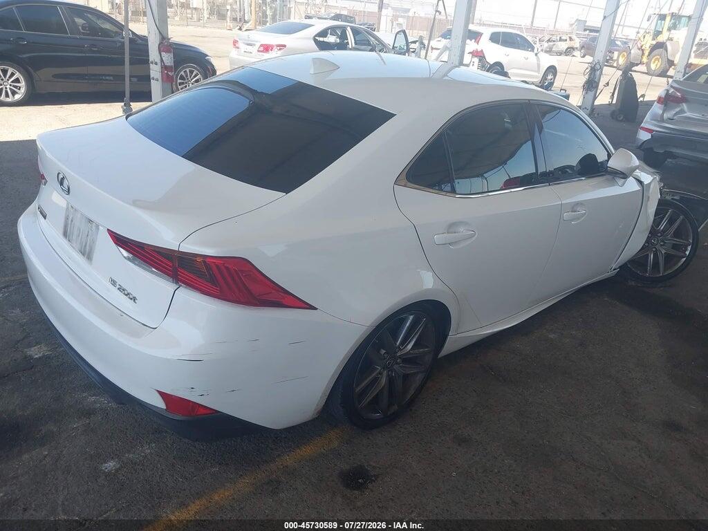 JTHBA1D2XH5049405 2017 LEXUS IS 200T photo no. 4