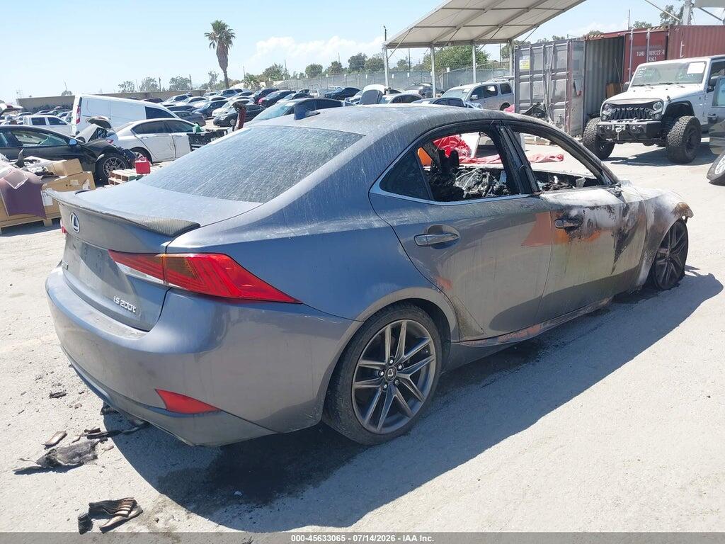 JTHBA1D21H5056579 2017 LEXUS IS 200T photo no. 4