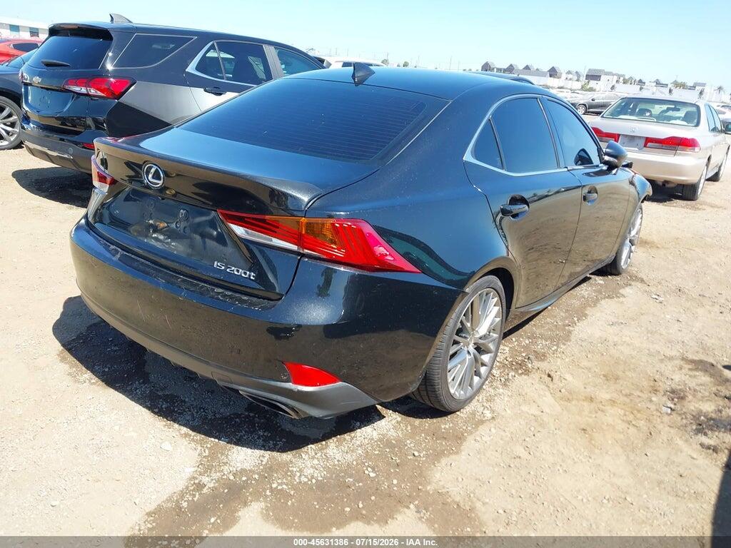 JTHBA1D2XH5060209 2017 LEXUS IS 200T photo no. 4