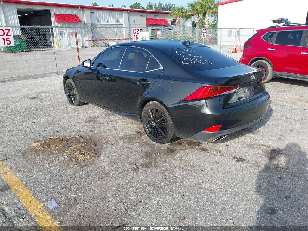 JTHBA1D25H5050865 2017 LEXUS IS 200T photo no. 3