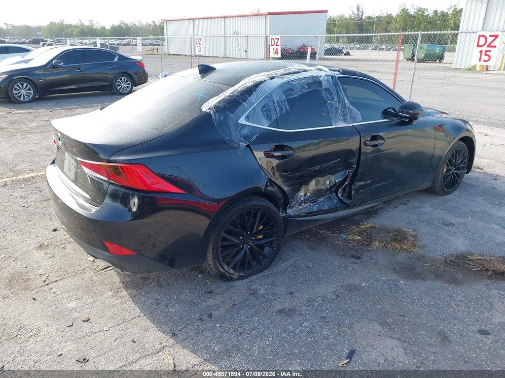 JTHBA1D25H5050865 2017 LEXUS IS 200T photo no. 4