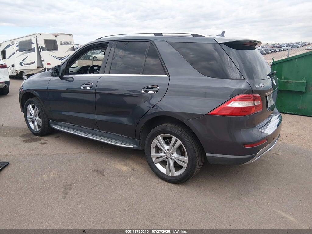 4JGDA5HB7EA275511 2014 MERCEDES-BENZ ML 350 photo no. 3