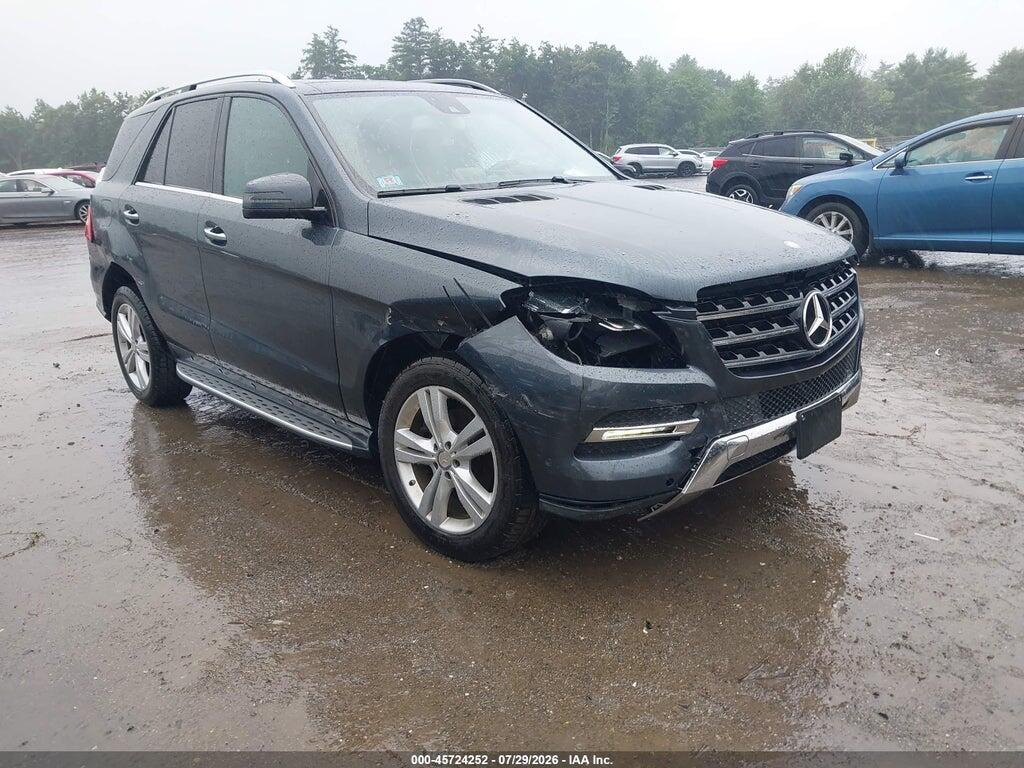 4JGDA5HB5EA420643 2014 MERCEDES-BENZ ML 350 photo no. 1
