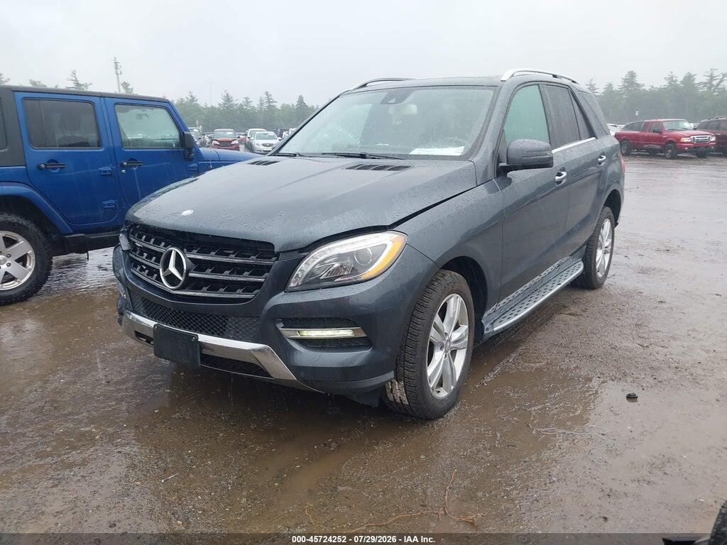 4JGDA5HB5EA420643 2014 MERCEDES-BENZ ML 350 photo no. 2