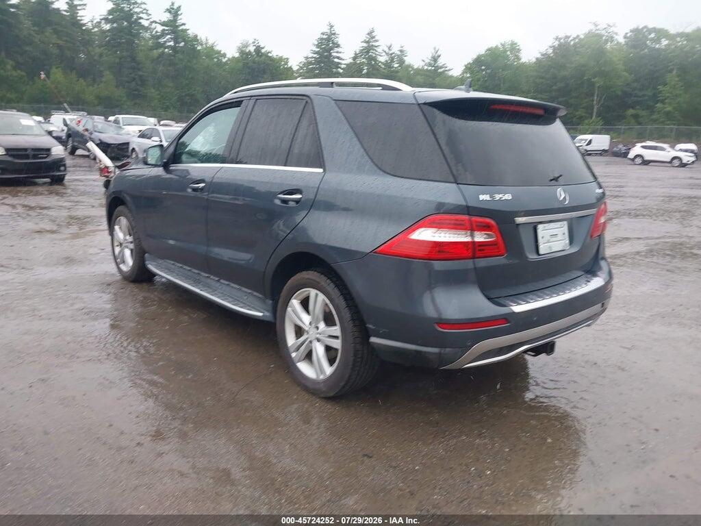 4JGDA5HB5EA420643 2014 MERCEDES-BENZ ML 350 photo no. 3