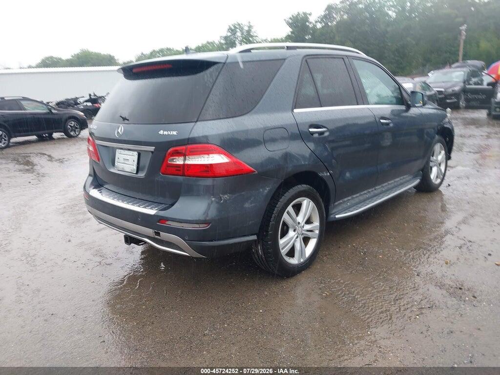 4JGDA5HB5EA420643 2014 MERCEDES-BENZ ML 350 photo no. 4