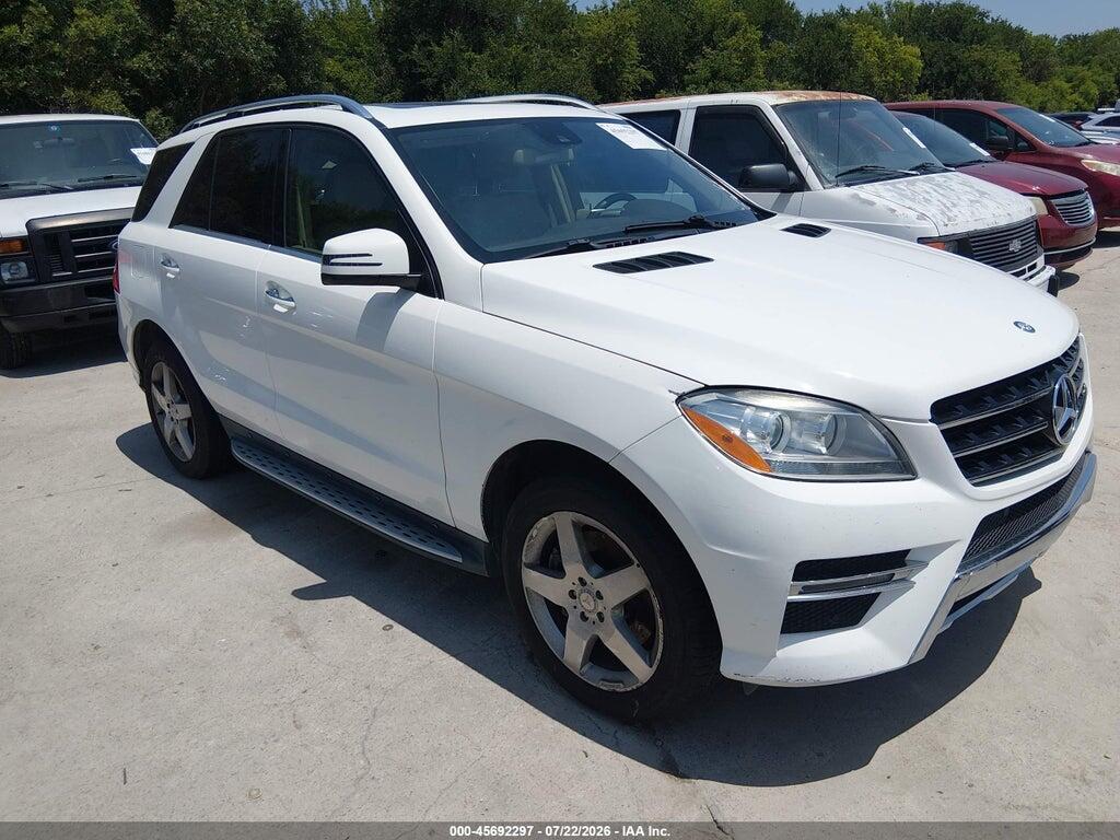 4JGDA5JB6EA396220 2014 MERCEDES-BENZ ML 350 photo no. 1