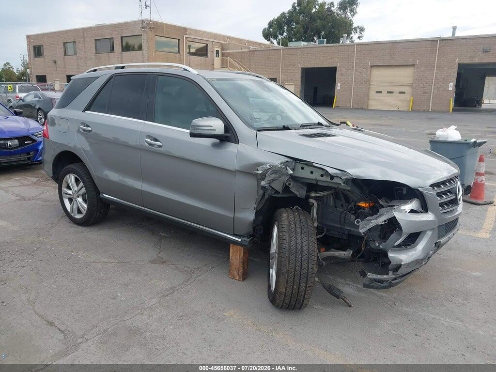 4JGDA5HB4EA415658 2014 MERCEDES-BENZ ML 350 photo no. 1