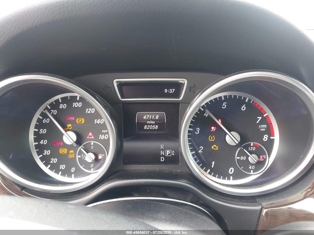 4JGDA5HB4EA415658 2014 MERCEDES-BENZ ML 350 photo no. 7