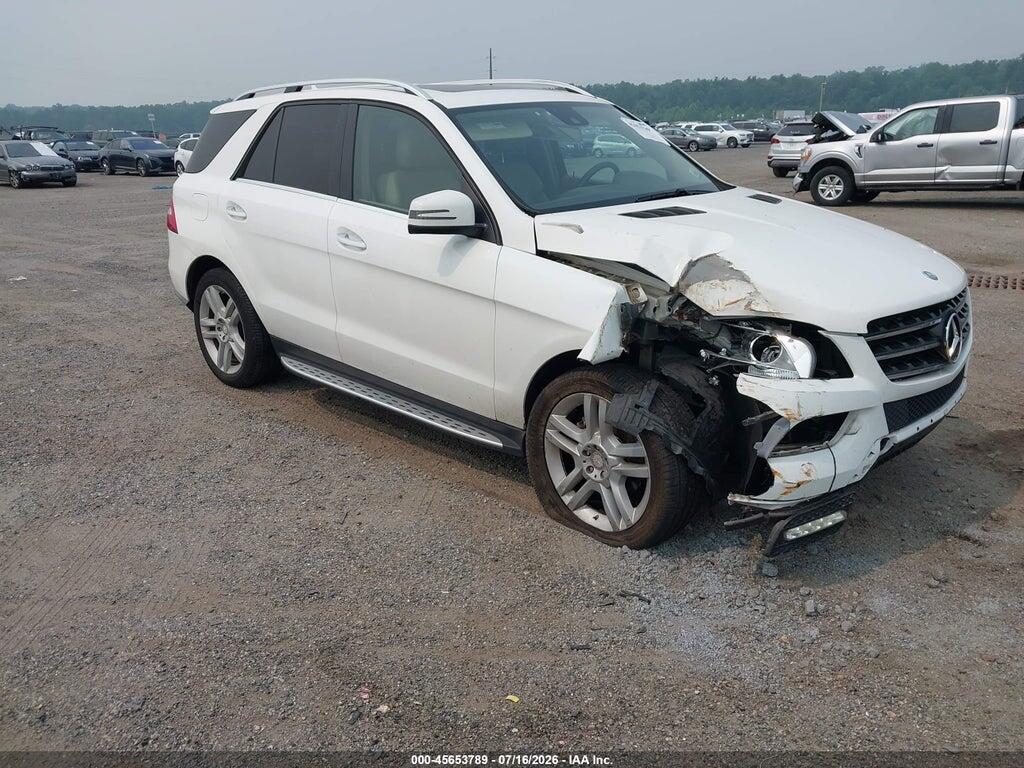4JGDA5JB7EA337175 2014 MERCEDES-BENZ ML 350 photo no. 1