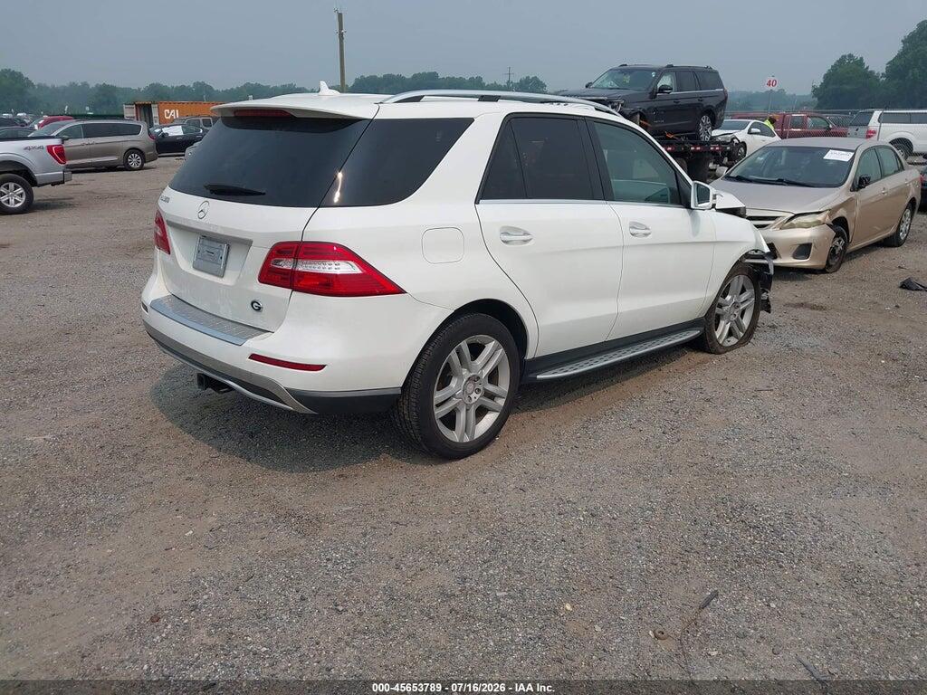 4JGDA5JB7EA337175 2014 MERCEDES-BENZ ML 350 photo no. 4