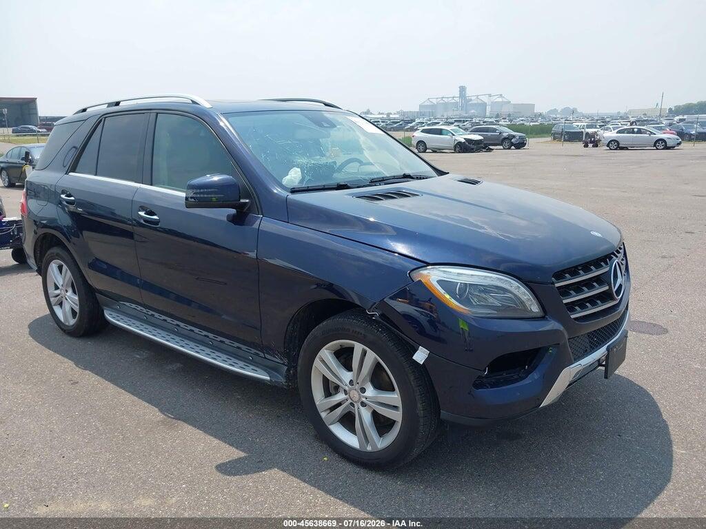 4JGDA5HB3EA405428 2014 MERCEDES-BENZ ML 350 photo no. 1