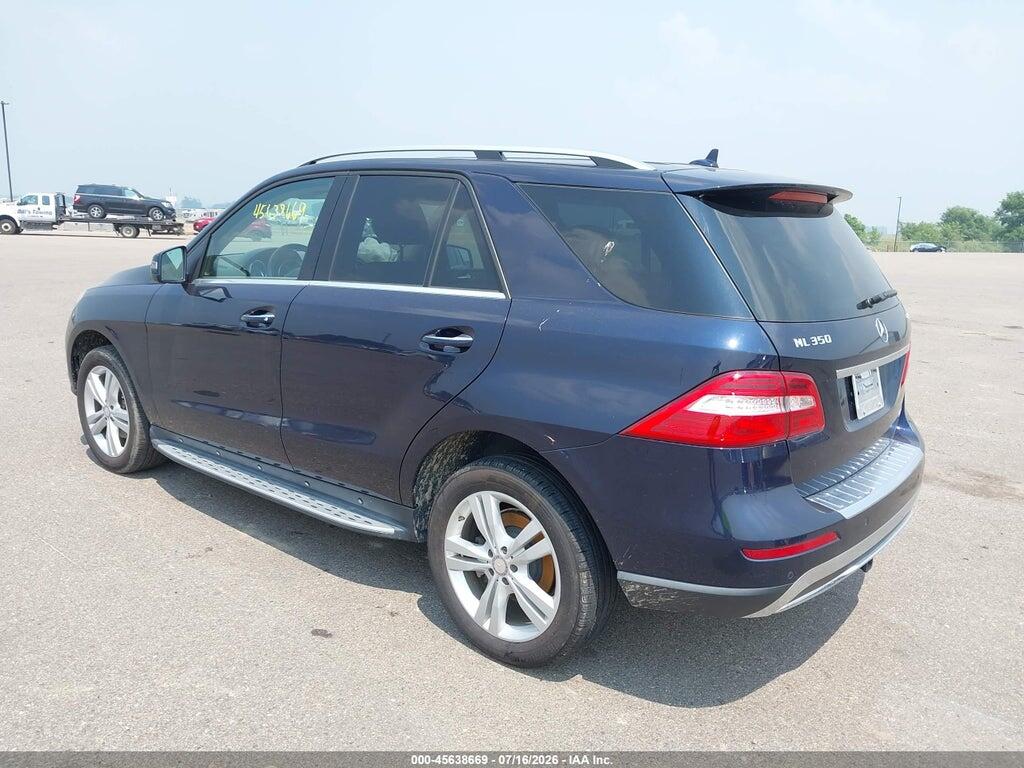 4JGDA5HB3EA405428 2014 MERCEDES-BENZ ML 350 photo no. 3
