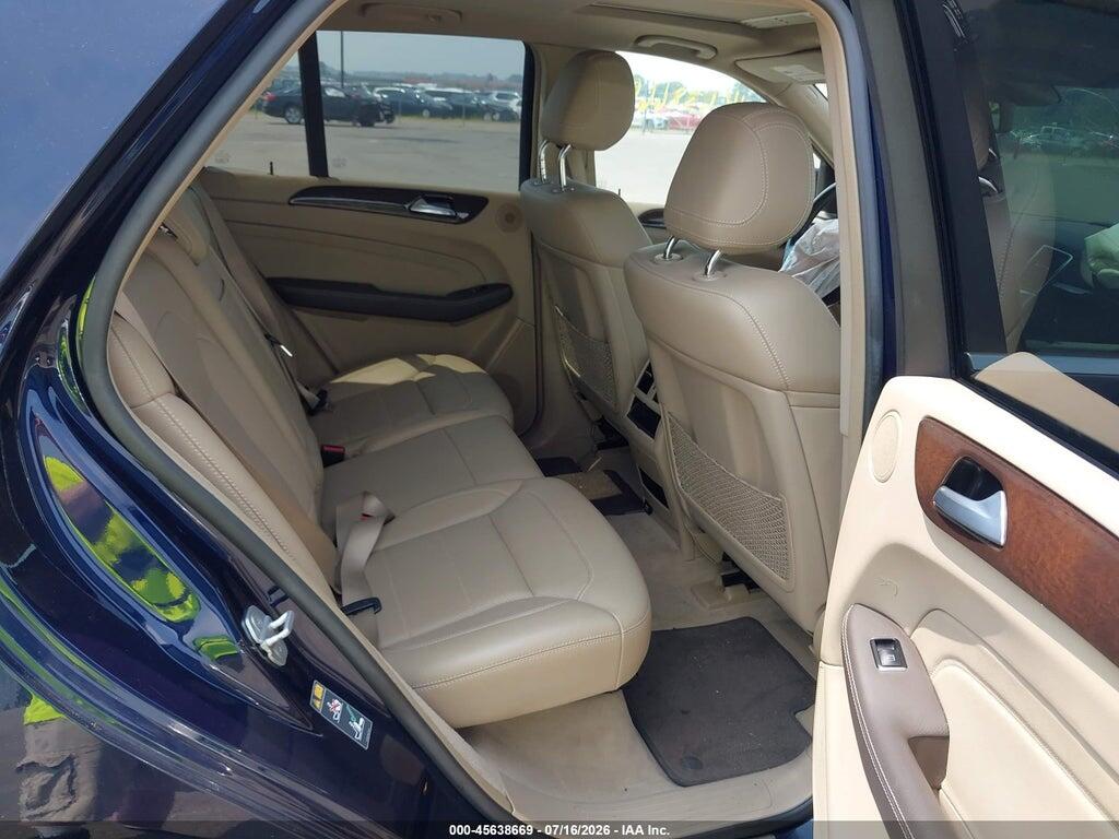 4JGDA5HB3EA405428 2014 MERCEDES-BENZ ML 350 photo no. 8