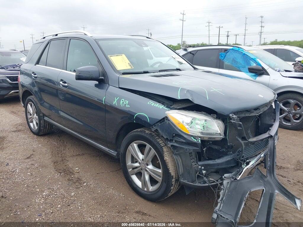 4JGDA5JBXEA417165 2014 MERCEDES-BENZ ML 350 photo no. 1