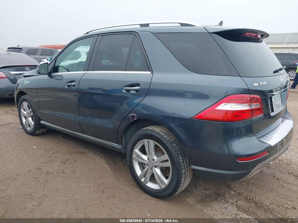 4JGDA5JBXEA417165 2014 MERCEDES-BENZ ML 350 photo no. 3
