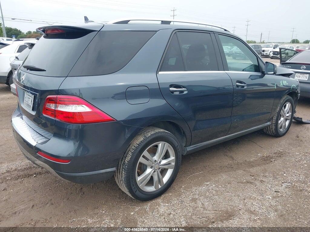 4JGDA5JBXEA417165 2014 MERCEDES-BENZ ML 350 photo no. 4